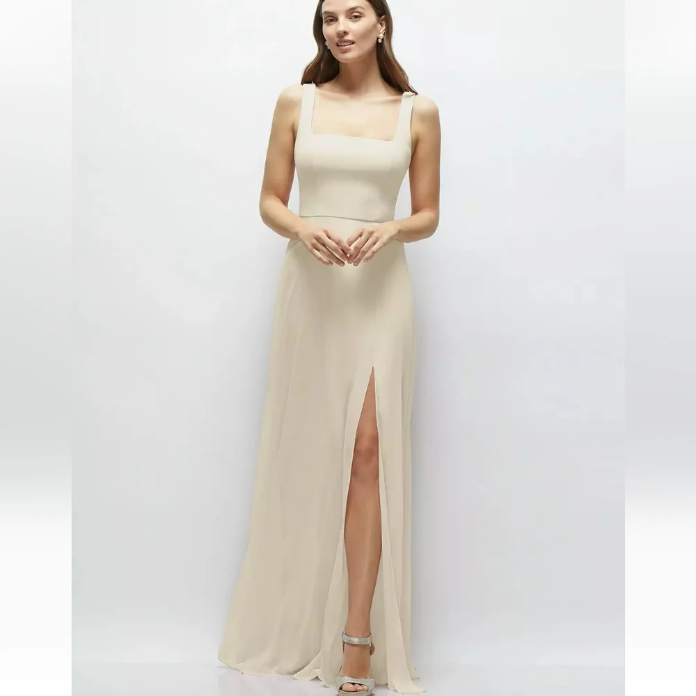 Thread Chiffon Square Neckline Style TH134 - Picture 1 of 10